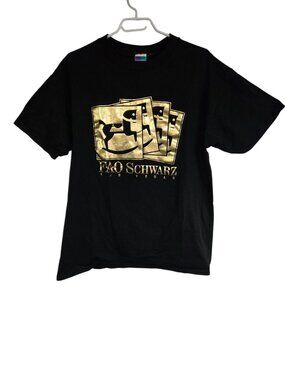 Vintage FAO Schwarz Las Vegas Men's Large T-Shirt Cotton Single Stitch Unisex